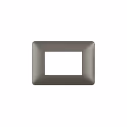 Bticino serie Matix - Placca 3 moduli colore iron - AM4803MIR