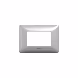 Plaque Matix 3 modules - Argent Bticino Matix Mod. AM4803MSL Plaque de support Mod. 503SA Dimensions & Matériau: Largeur: 120 ...