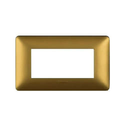 Matix plate 4 modules colour gold am4804mgl - Bticino