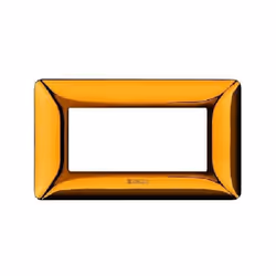Plaque 4 places Couleur or brillant Matix Series