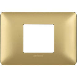 bticino AM4819MGL Plaque de commutation et obturateur Or