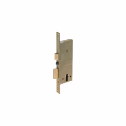 B.Q OTT. SATINATO F.MM 22 F.SAGOM M2+SCR E.MM 60Per cilindro sagomato. Scrocco reversibile elettrificato 12V. Chiusura con ca ...
