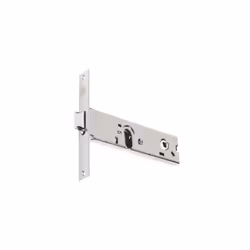 Serrures à mortaiser Yale Y87 IND Pour portes en aluminium à bande étroite. Pêne réversible et pêne dormant intégré, plastron ...