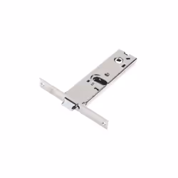 Serrures à mortaiser Yale Y87 Pour portes en aluminium à bande étroite. Pêne réversible et pêne dormant intégré, plastron ino ...