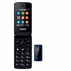 Saiet LIKE ST-MC20, Clapet, Double SIM, 6,1 cm (2.4"), Bluetooth, 800 mAh, Bleu