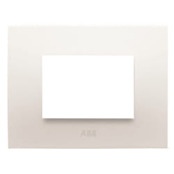 ABB - Chiara plaque 3 modules blanc 2CSK0301CH