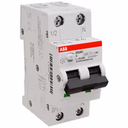 Interrupteur Magnétothermique Différentiel Abb DS201 est la solution idéale pour la protection des installations électriques  ...