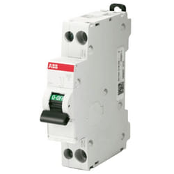 ABB - Interrupteur Magnétothermique 1P+N 32A 4,5kA Courbe c 1M SN201LC32