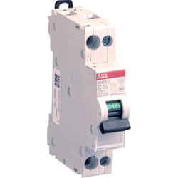 ABB - Disjoncteur modulaire ph+n 20A 3KA à vis