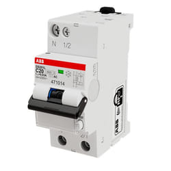 ABB DS201 L C20 AC30-L coupe-circuits Disjoncteur différentiel Type C 1+N