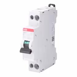 Disjoncteur magnéto-thermique ABB SN201 10A 1P N 6KA Courbe C 1 Module, 1 NP Code de commande : SN201C6 - Les disjoncteurs th ...