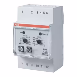 Relais différentiel Abb RD3 modulaire électronique avec toroïde séparé 230/400Va.c. J427348 Relais différentiel Abb RD3 modul ...