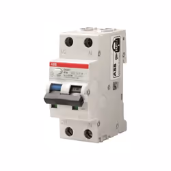 Disjoncteur différentiel Abb DS201 C40 A30 : Courant nominal 40A Courant résiduel nominal : 30mA Pôles 1P+N Type de courant r ...