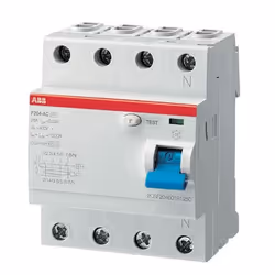 ABB F204 A-63/0,03, Disjoncteur différentiel, Type A, 230 - 400 V