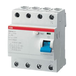 ABB F204 A-63/0,03 coupe-circuits Disjoncteur différentiel Type A 4