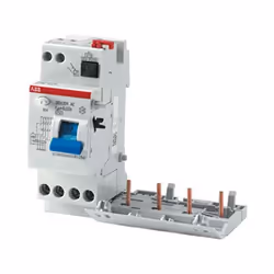 BLOC DIFFERENTIEL ABB AC TYPE 4P 40A 30MA DDA 204 AC-40/0.03 2CSB204001R1400 Bloc différentiel indispensable dans les install ...