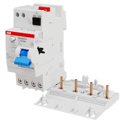 ABB - Bloc différentiel DDA204 4P 25A 30mA type a 2 modules B427980