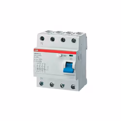 Description générale L'interrupteur différentiel tétrapolaire ABB F204 est conçu pour offrir une protection efficace dans les ...