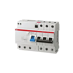ABB - Disjoncteur différentiel magnéto-thermique 32A 3P, sensibilité 30mA, Montage rail din, DS203 ( Prix pour 1 )
