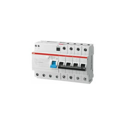 Disjoncteur différentiel magnéto-thermique ABB 63A 4P Type c, DS200 ( Prix pour 1 )