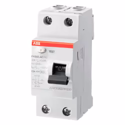 Description générale Le disjoncteur différentiel pur (disjoncteur) de la série FH202 d'Abb est conçu pour assurer la protecti ...
