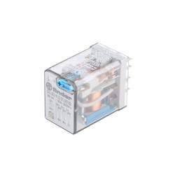 Finder - 55 Series Relais de puissance 3 rt, bobine 12V c.c. Enfichable 1W ( Prix pour 1 )