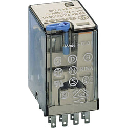 55.34.9.024.0080 Relais enfichable 24 v/dc 7 a 4 inverseurs (rt) 1 pc(s) - Finder