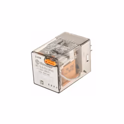 Tension de bobine = 24V c.a. Configuration de contact = 3 RT Type de montage = Enfichable Courant de commutation = 10A Nombre ...