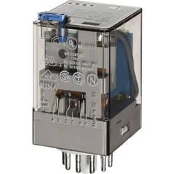 60.13.9.024.0070 Relais enfichable 24 v/dc 10 a 3 inverseurs (rt) 1 pc(s) - Finder