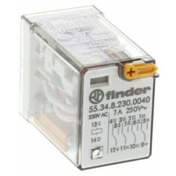 Finder - Relais de puissance 4 rt, bobine 230V 553482300040