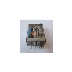 Finder - Relais industriel 4RT 7A 12V dc bouton test et indicateur mécanique 553490120040