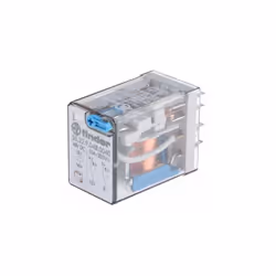 Tension de bobine = 48V c.c. Configuration de contact = 2 RT Type de montage = Enfichable Courant de commutation = 20A Accroc ...