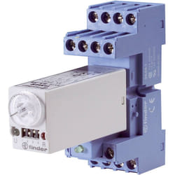 Finder - 85.04.0.012.0000 85.04.0.012.0000 Relais temporisé multifonction 12 v/dc, 12 v/ac 1 pc(s) Plage temporelle: 0.05