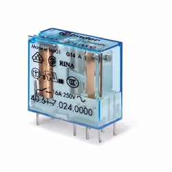 Tension de bobine = 12V c.c. Configuration de contact = 1 RT Type de montage = Montage sur CI Courant de commutation = 16A No ...