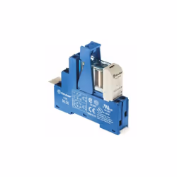 Tension de bobine = 24V c.c. Configuration de contact = 2 RT Type de montage = Rail DIN Tension de commutation = 250V Type de ...