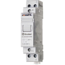 Finder - Télérupteur pour profilé 20.23.9.012.4000 1 inverseur (rt) 12 v/dc 16 a 4000 va 1 pc(s)