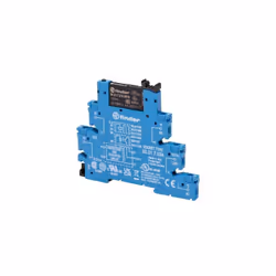 Tension de bobine = 12V c.c. Configuration de contact = 1 RT Type de montage = Rail DIN Type de raccordement = Vis Longueur = ...