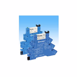 FINDER INTERFACE 385100240060 - Montage sur rail 35 mm - Longueur 62 mm - Voyant de présence tension et protection bobine - T ...