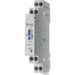 Finder - Relais industriel 19.21.0.024.0000 Tension nominale: 24 v/dc, 24 v/ac Courant de commutation (max.): 10 a 1 inve