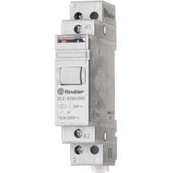 Télérupteur pour profilé Finder 20.21.8.012.4000 1 no (t) 12 v/ac 16 a 4000 va 1 pc(s)