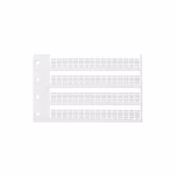 FINDER PLAQUE 09364 - Plaque d'étiquettes d'identification pour 38.x1 - Plastique - 64 unités - 6x10mm - Référence Finder : 0 ...