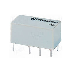 30.22 rele 12VDC 2Ctos 2Amp - Finder