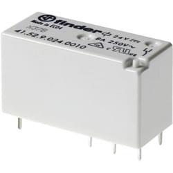 41.52.9.024.0011 Relais pour circuits imprimés 24 v/dc 8 a 2 inverseurs (rt) 1 pc(s) - Finder