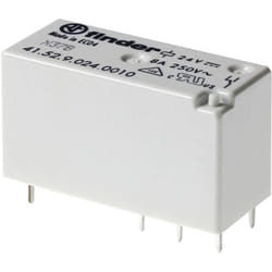 41.52.9.110.5010 Relais pour circuits imprimés 110 v/dc 8 a 2 inverseurs (rt) 1 pc(s) Y528433 - Finder