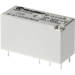 41.61.9.012.4010 Relais pour circuits imprimés 12 v/dc 16 a 1 inverseur (rt) 1 pc(s) - Finder