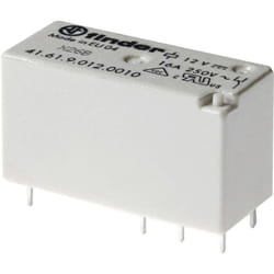 Finder - 41.61.9.024.4010 Relais pour circuits imprimés 24 v/dc 16 a 1 inverseur (rt) 1 pc(s) Y524563