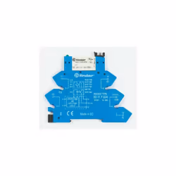 Tension de bobine = 12V c.c. Configuration de contact = 1 RT Type de montage = Rail DIN Type de raccordement = Borne à cage L ...