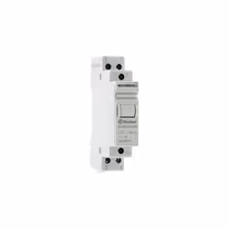 Tension de bobine = 24V c.c. Configuration de contact = 2 NO Type de montage = Rail DIN Courant de commutation = 16A Accrocha ...