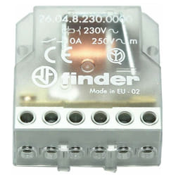 Finder - interrupteur à impulsion relais 230v 26048230