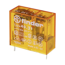 Finder - 40.31.8.012.0000 Relais pour circuits imprimés 12 v/ac 10 a 1 inverseur (rt) 1 pc(s) Y525913